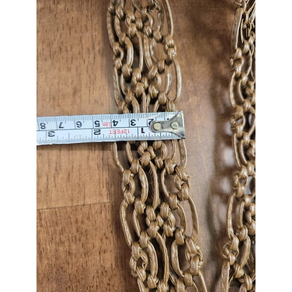 Boho faux leather